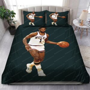 Milwaukee Bucks Oscar Robertson Nba 70 Logo Type 1161 Bedding Sets Sporty Bedroom Home Decor