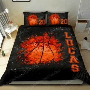 Fans Lucas 20 Basketball Sport 11 Logo Type 1262 Bedding Sets Sporty Bedroom Home Decor