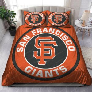 San Francisco Giants Mlb 156 Logo Type 1327 Bedding Sets Sporty Bedroom Home Decor