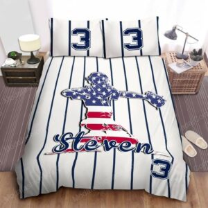 Baseball Catcher American Player Sport 23 Logo Type 1591 Bedding Sets Sporty Bedroom Home Decor