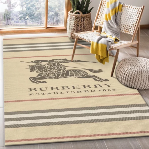 Burberry Luxury Fashion Brand Rug Home Decor Door Mat Area Carpet