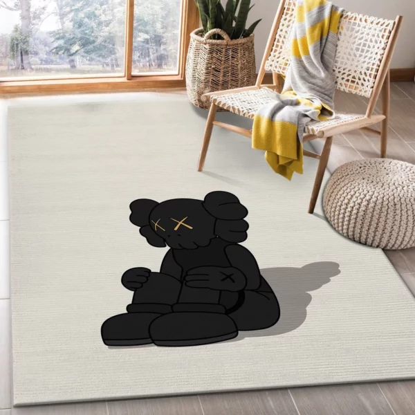 Kaws Illustration Luxury Fashion Brand Rug Door Mat Home Decor Area Carpet