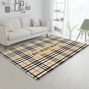 Burberry Luxury Fashion Brand Rug Area Carpet Door Mat Home Decor