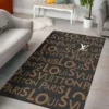 Louis Vuitton Hot Luxury Fashion Brand Rug Door Mat Area Carpet Home Decor