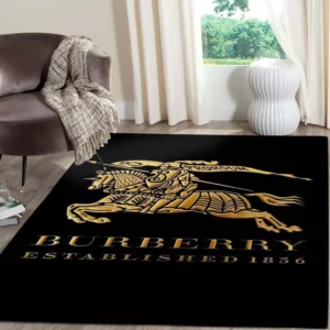 Burberry Big Luxury Fashion Brand Rug Area Carpet Home Decor Door Mat