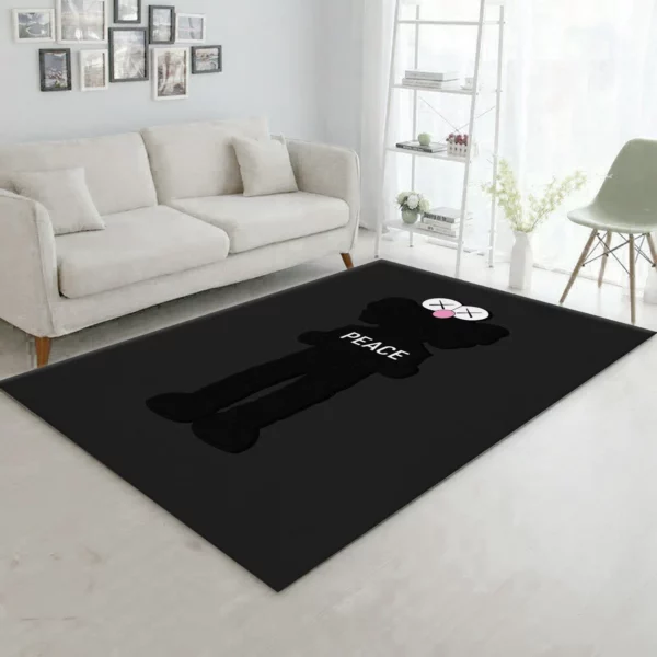 Kaws Luxury Fashion Brand Rug Door Mat Home Decor Area Carpet