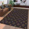 Louis Vuitton Supreme Luxury Fashion Brand Rug Door Mat Area Carpet Home Decor