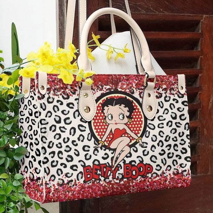 Betty Boop 2g Women Leather Hand Bag