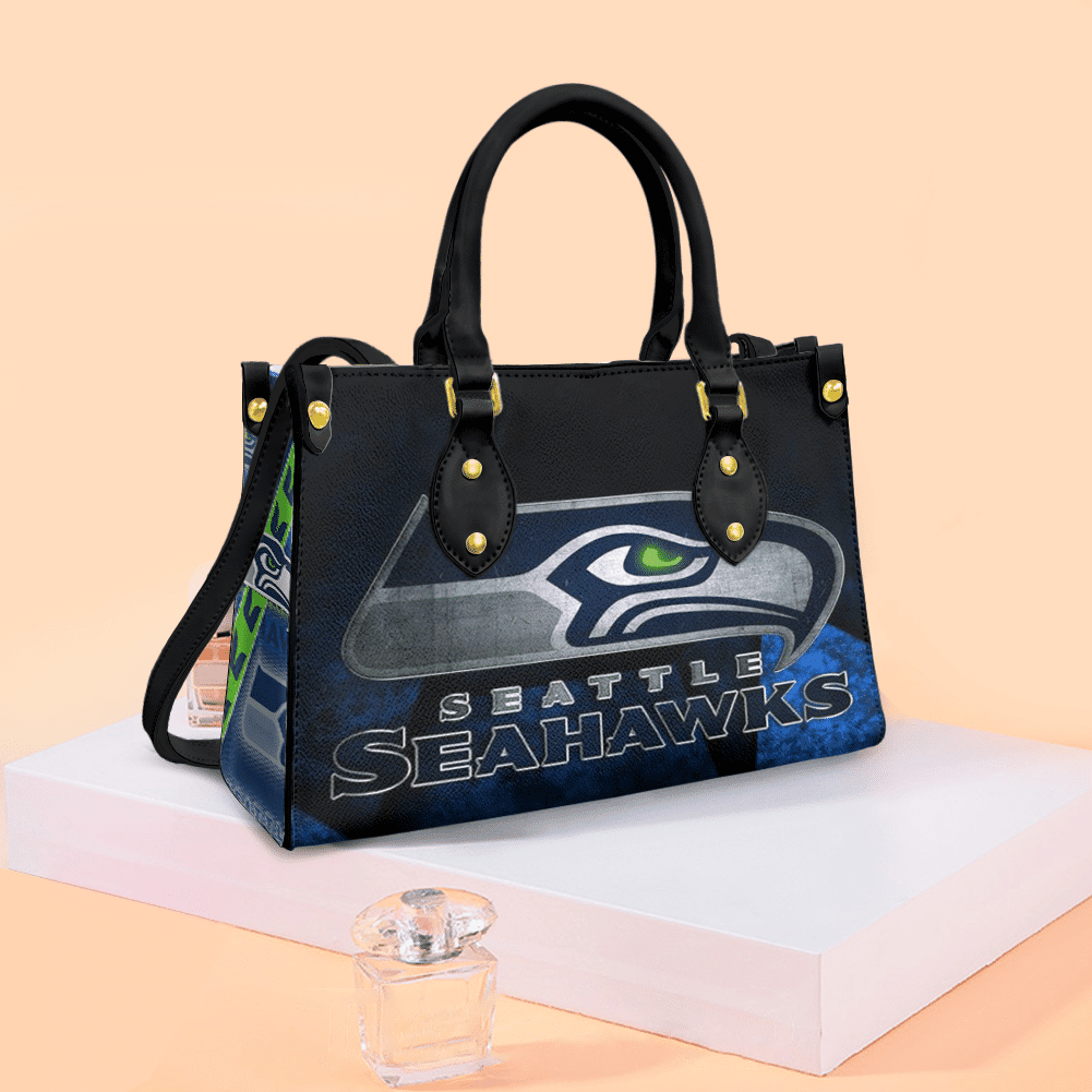 Seattle Seahawks 1 Women Leather Hand Bag