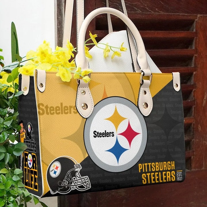 Pittsburgh Steelers 1a Women Leather Hand Bag