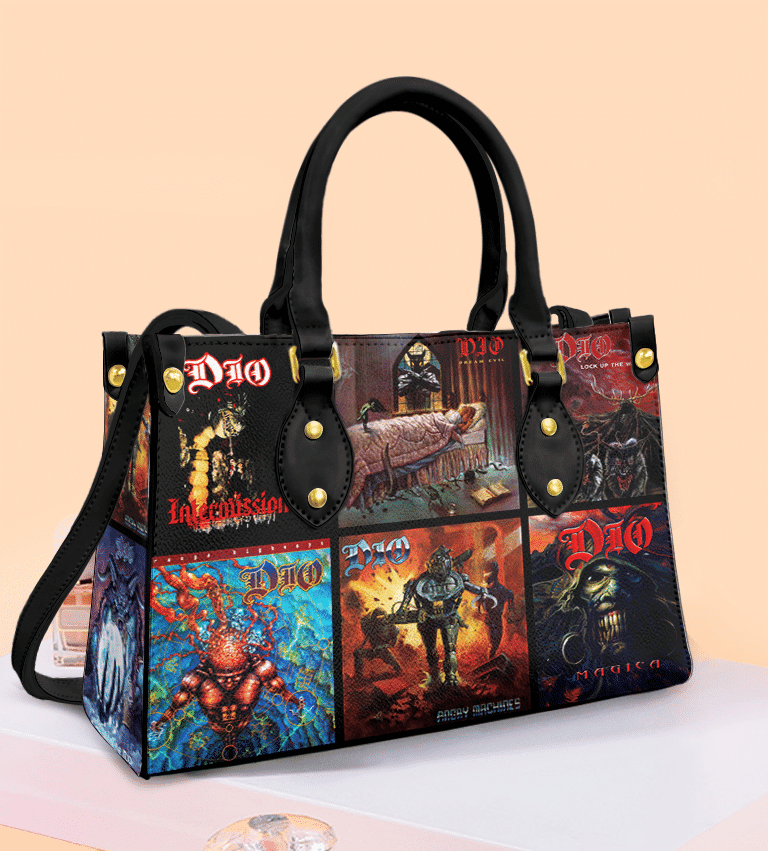 Ronnie James Dio Women Leather Hand Bag