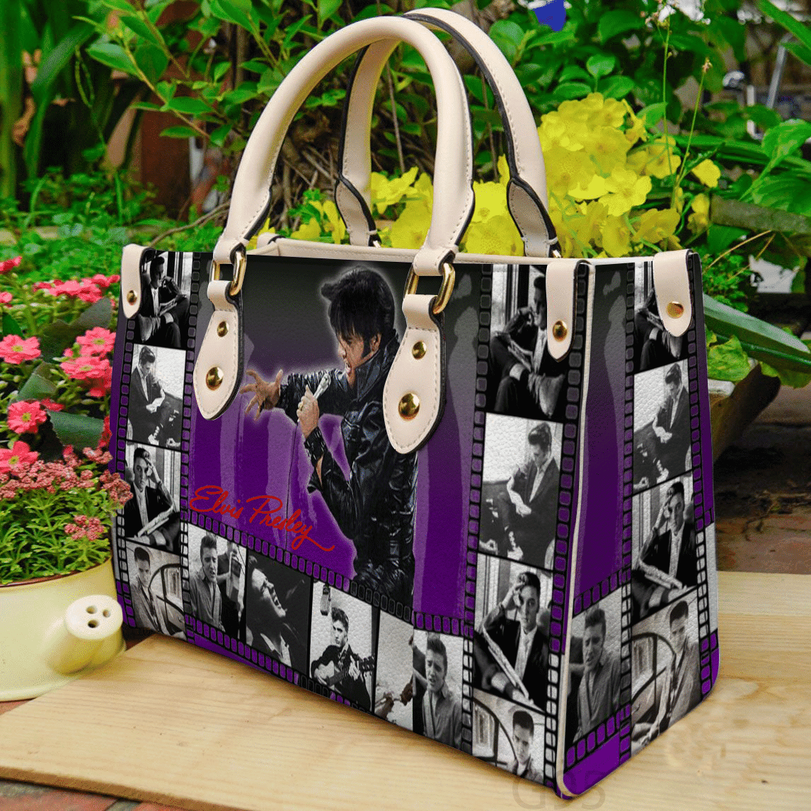 Elvis Presley 2a Women Leather Hand Bag