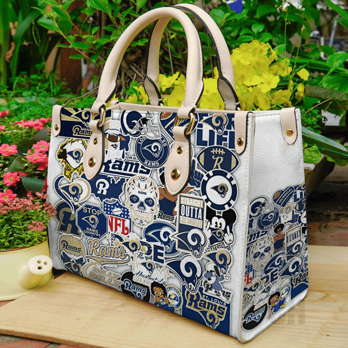 Los Angeles Rams Women Leather Hand Bag