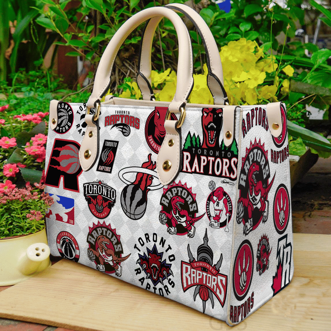 Toronto Raptors Women Leather Hand Bag