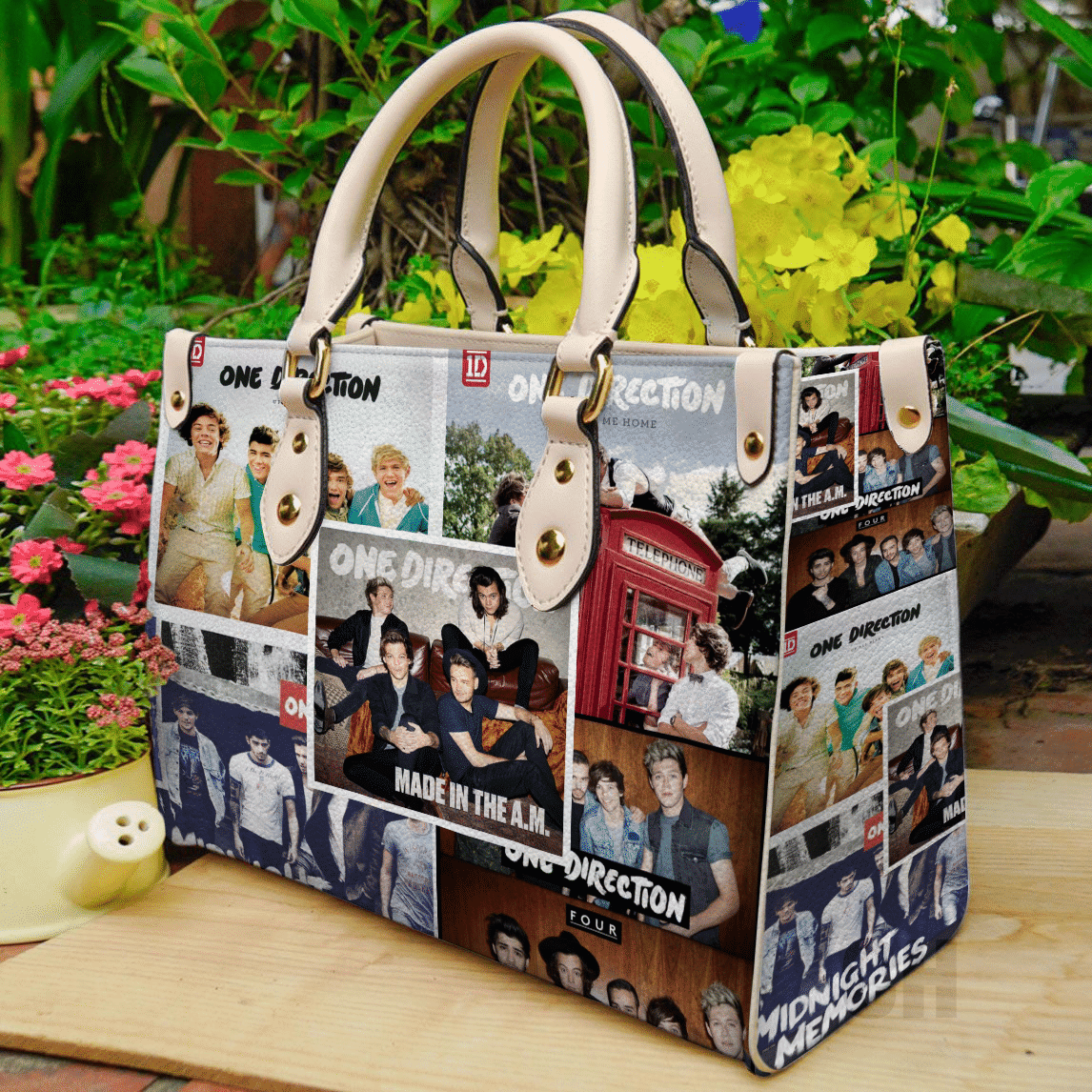 One Direction Women Leather Hand Bag