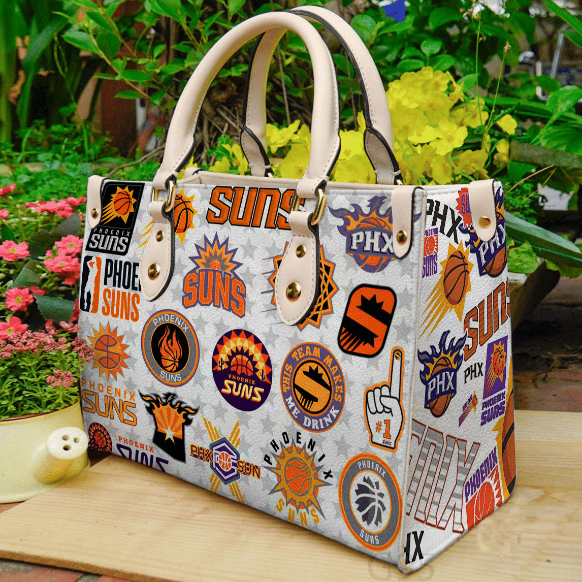 Phoenix Suns 2 Women Leather Hand Bag