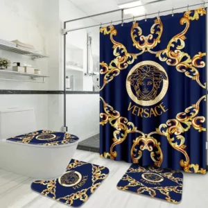 Versace Bathroom Set Home Decor Hypebeast Luxury Fashion Brand Bath Mat