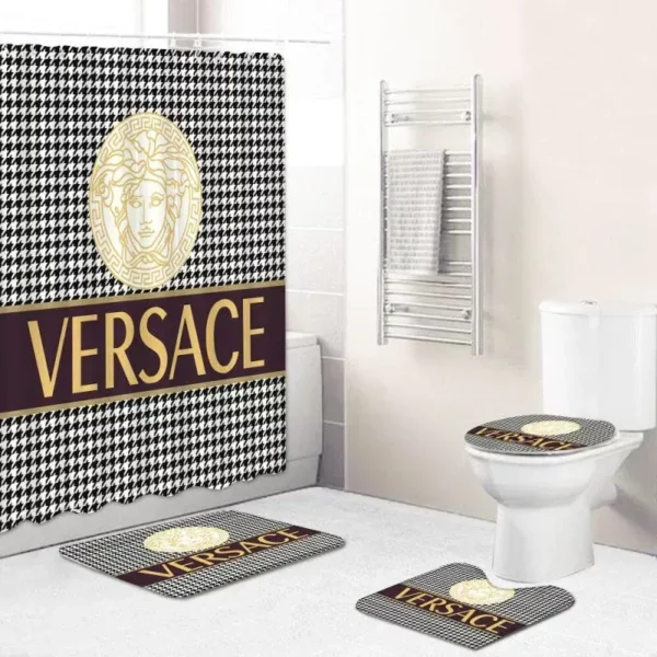 Versace Bathroom Set Luxury Fashion Brand Home Decor Hypebeast Bath Mat