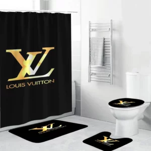 Louis Vuitton Bathroom Set Home Decor Luxury Fashion Brand Hypebeast Bath Mat