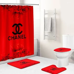 Chanel Bathroom Set Hypebeast Luxury Fashion Brand Home Decor Bath Mat