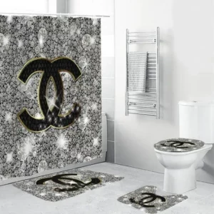 Chanel Bathroom Set Hypebeast Home Decor Bath Mat Luxury Fashion Brand