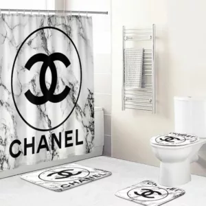 Chanel Circlenew Bathroom Set Hypebeast Home Decor Luxury Fashion Brand Bath Mat