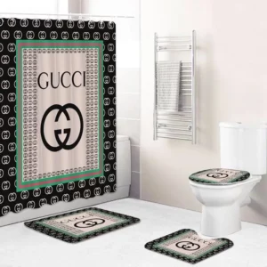 Gucci New Bathroom Set Bath Mat Luxury Fashion Brand Home Decor Hypebeast