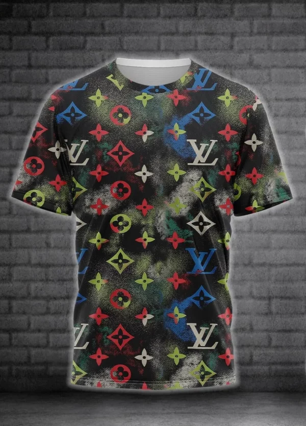 Louis Vuitton Dark T Shirt Fashion Luxury Outfit