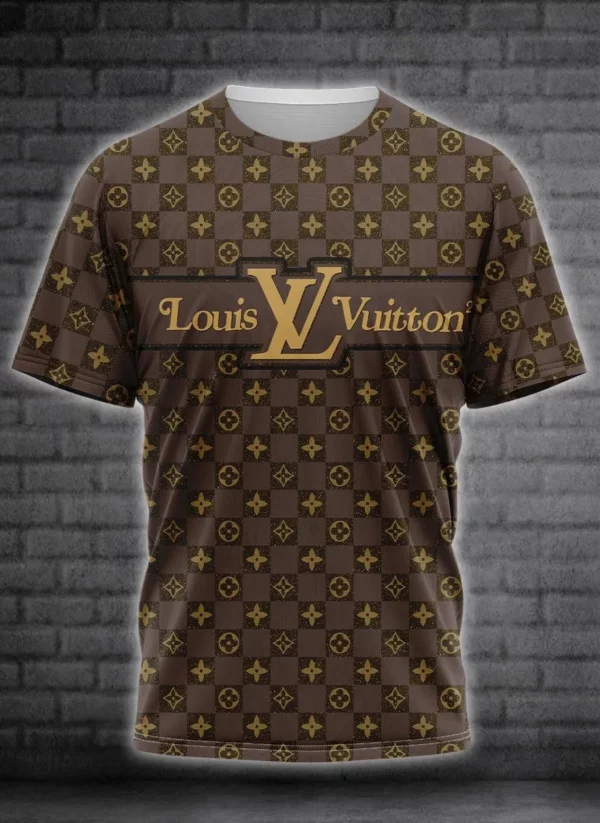 Louis Vuitton Monogram T Shirt Luxury Fashion Outfit