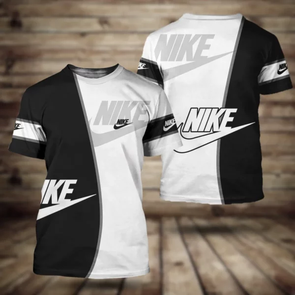 Nike New Black White T Shirt Fashion Luxury Outfit