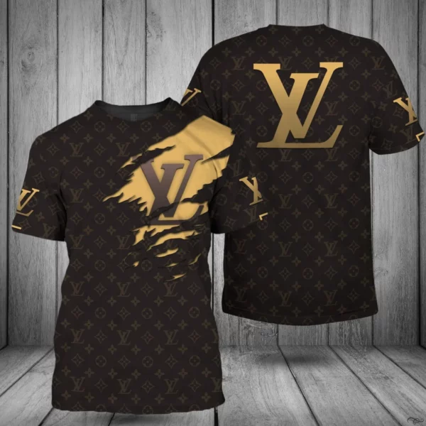 Louis Vuitton Dark Brown T Shirt Outfit Luxury Fashion