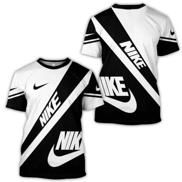 Nike Black White T Shirt Outfit Luxury Fashion