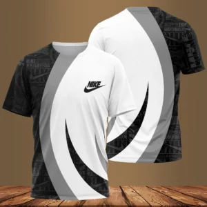 Nike Just Do It Grey White Black T Shirt Fashion Outfit Luxury