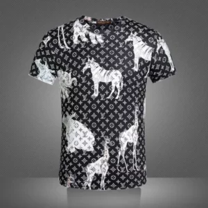 Louis Vuitton Animal Black T Shirt Outfit Luxury Fashion