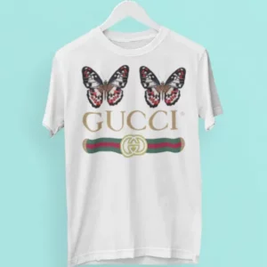 Gucci Butterfly White T Shirt Outfit Fashion Luxury