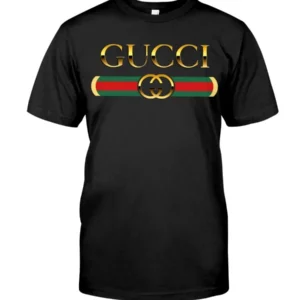 Gucci Pattern Black T Shirt Luxury Outfit Fashion