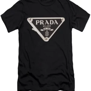 Prada Black T Shirt Luxury Fashion Outfit