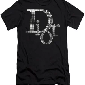 Dior Logo Black T Shirt Outfit Fashion Luxury