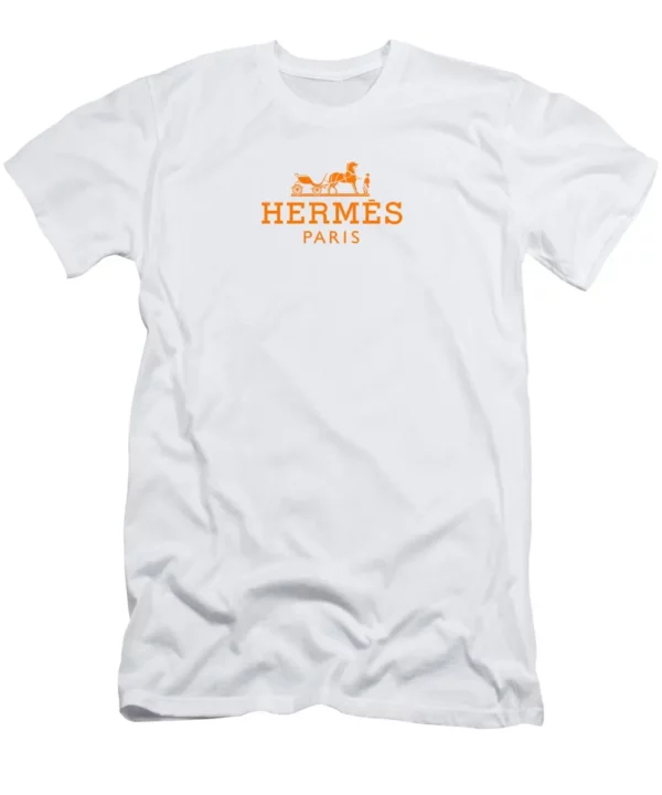 Hermes Paris White T Shirt Outfit Fashion Luxury