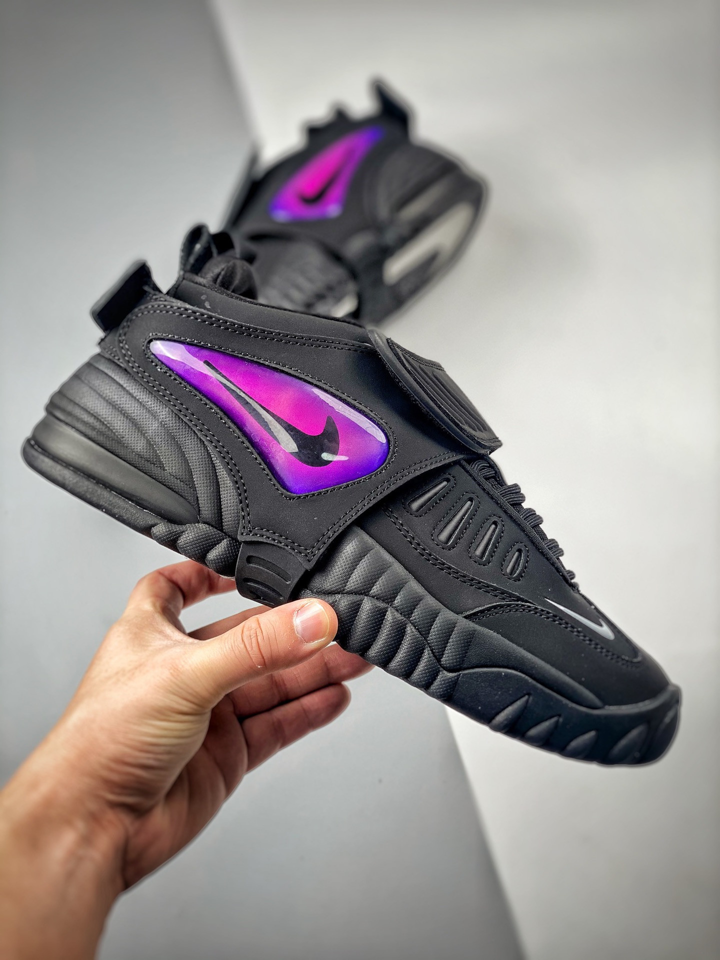 AMBUSH x Nike Air Adjust Force Black Psychic Purple DM8465-001 For Sale