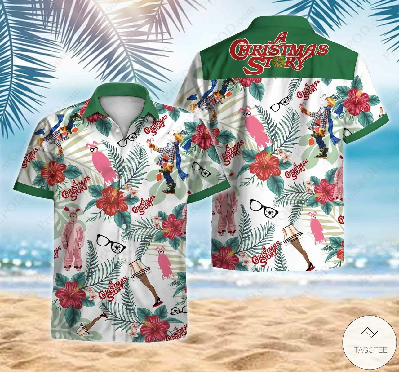 A Story Hawaiian Shirt Beach Summer Outfit