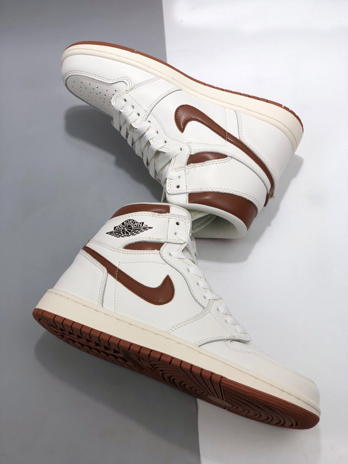 Air Jordan 1 High OG Sail Dark Mocha-Black On Sale