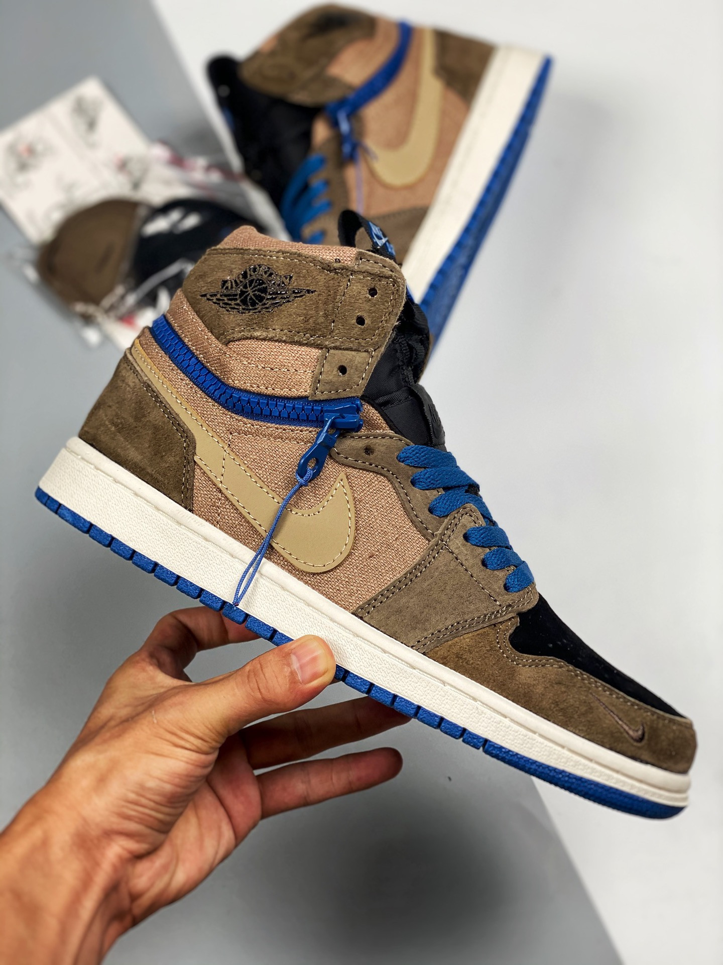 Air Jordan 1 High Switch Brown Black For Sale