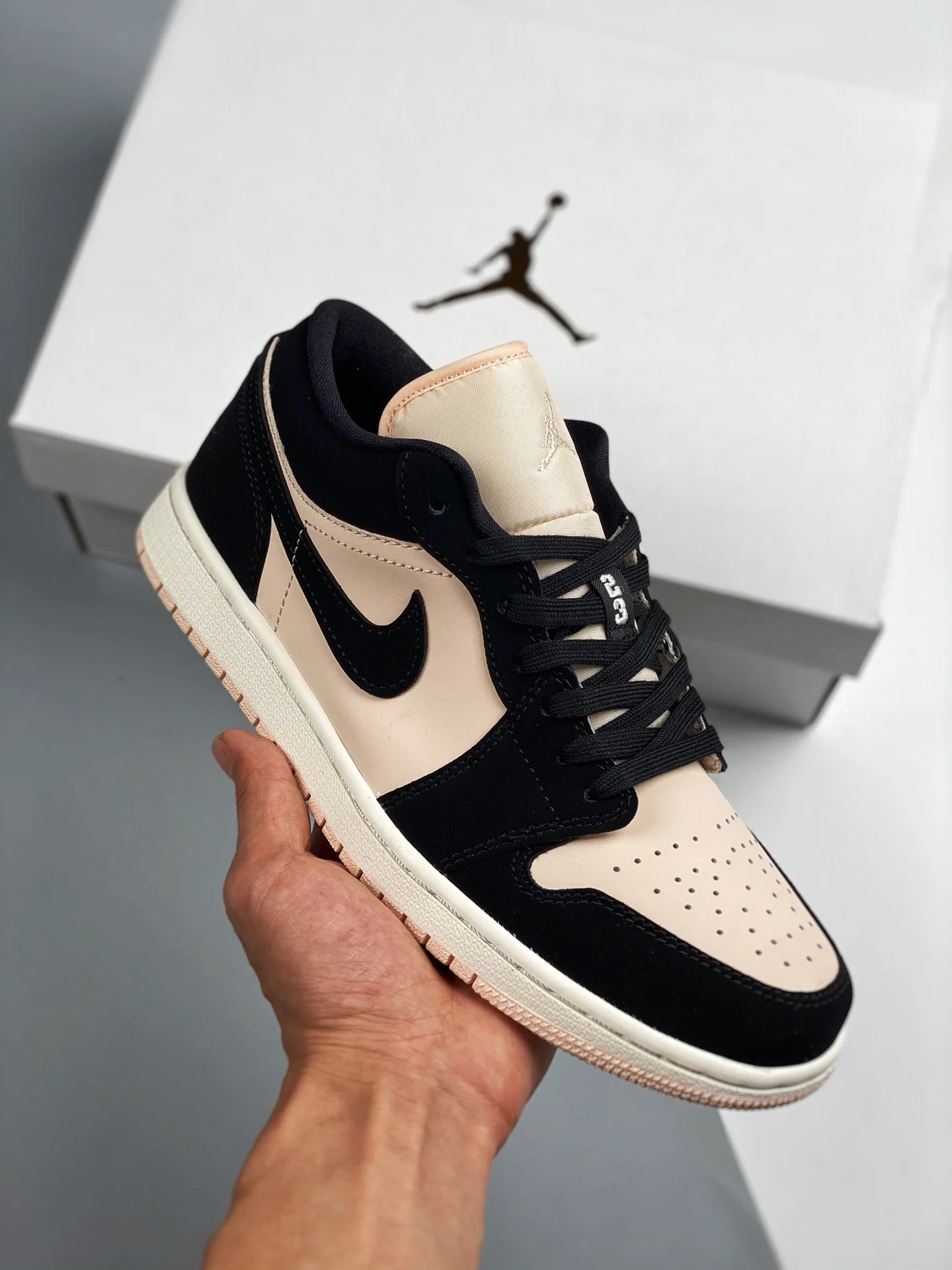 Air Jordan 1 Low Black Guava IceSail DC0774-003 For Sale