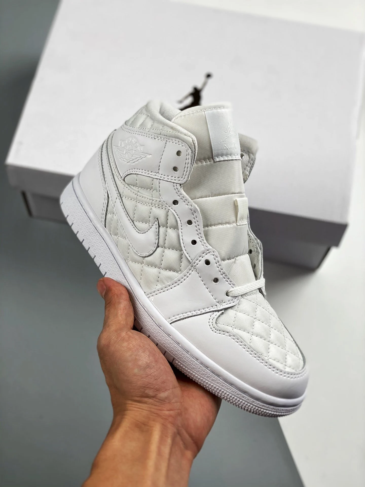 Air Jordan 1 Mid SE White Quilted DB6078-100 For Sale