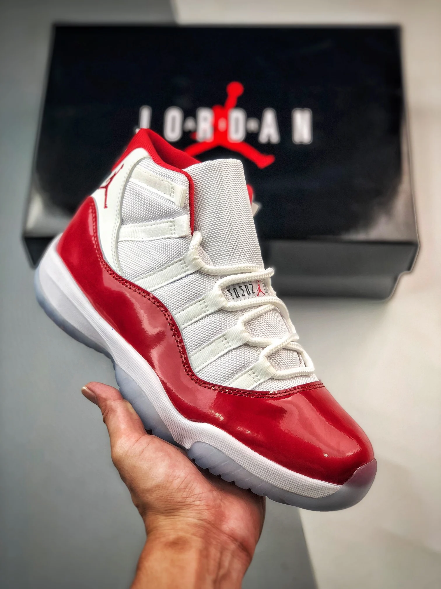 Air Jordan 11 Cherry White Varsity Red-Black CT8012-116 For Sale