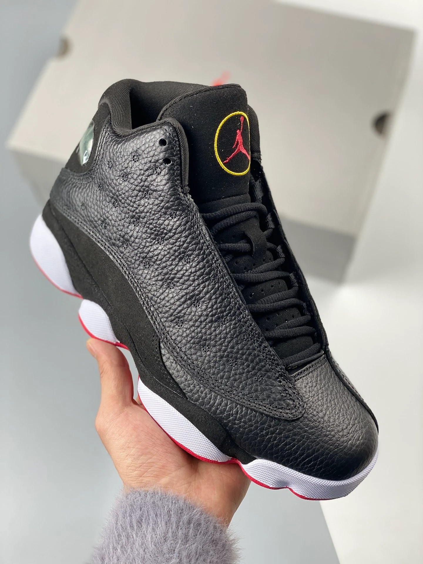 Air Jordan 13 Playoffs 2023 Black True Red-White 414571-062 For Sale