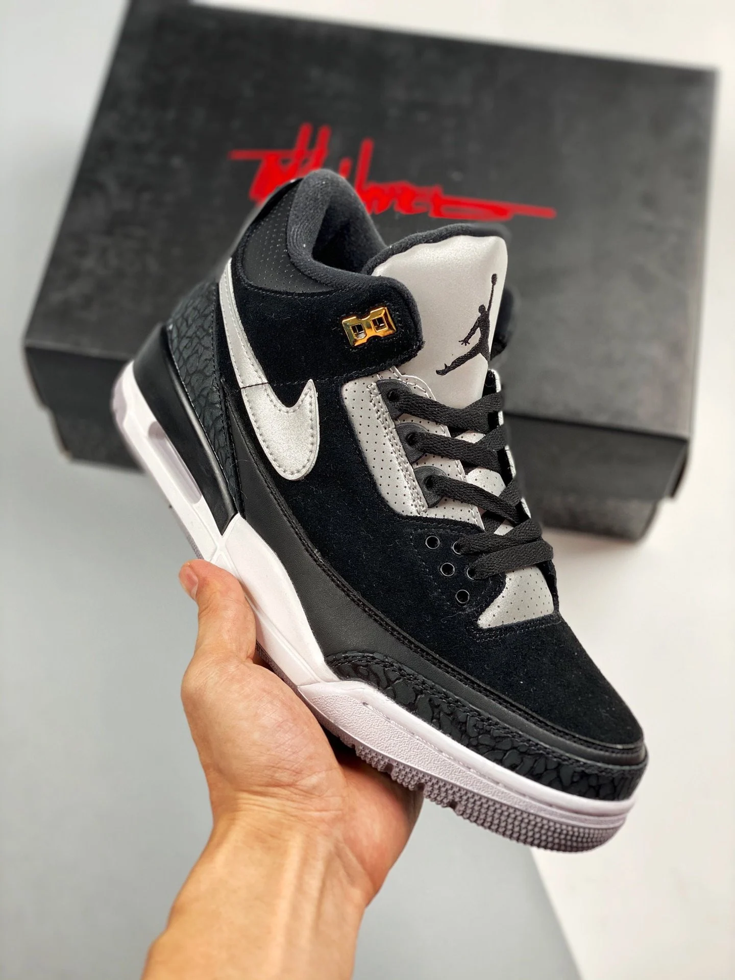 Air Jordan 3 Tinker Black Cement CK4348-007 For Sale