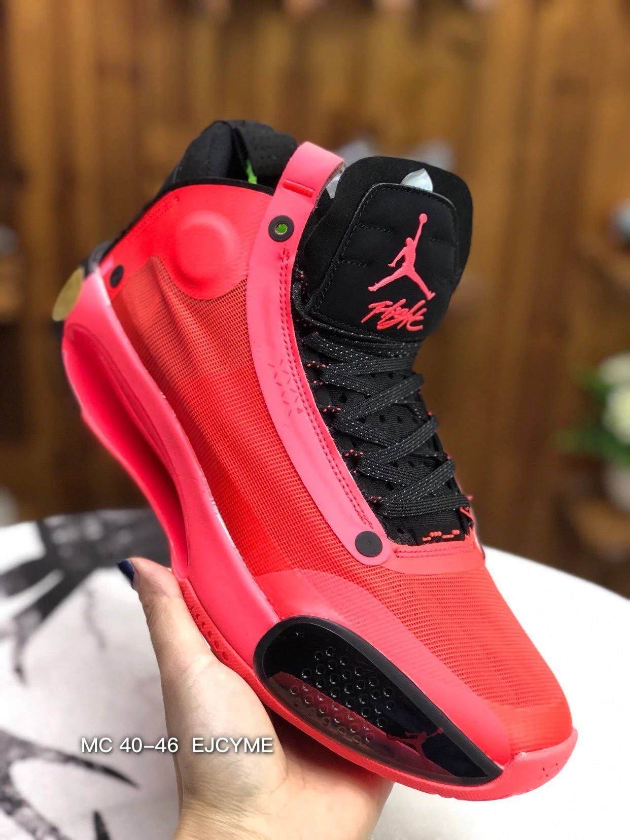 Air Jordan 34 Infrared 23 Black AR3240-600 On Sale