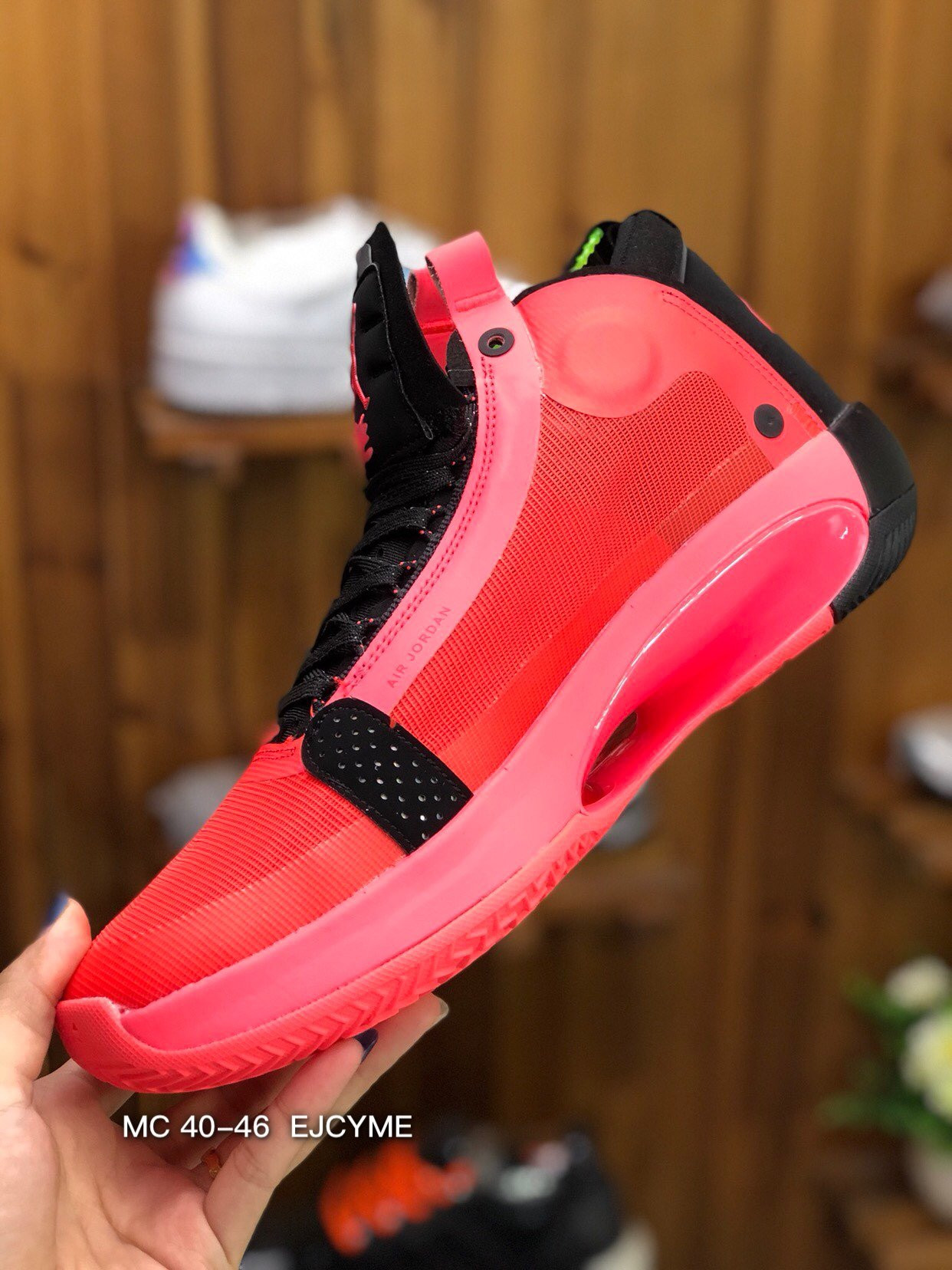 Air Jordan 34 Infrared 23 Black AR3240-600 On Sale